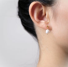 Load image into Gallery viewer, Baroque Freshwater Pearl Drop Earrings
