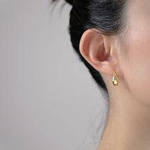 Load image into Gallery viewer, Horseshoe U Hoop Earrings
