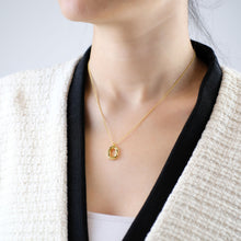 Load image into Gallery viewer, Bold Donut Pendant Necklace
