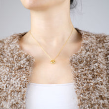 Load image into Gallery viewer, Mini Circle Pendant Necklace
