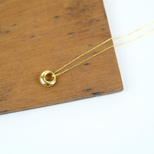 Load image into Gallery viewer, Mini Circle Pendant Necklace

