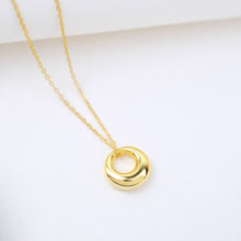 Load image into Gallery viewer, Mini Circle Pendant Necklace
