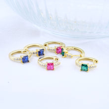 Load image into Gallery viewer, Colored Mini Huggie Earrings

