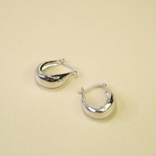 Load image into Gallery viewer, Horseshoe U Hoop Earrings
