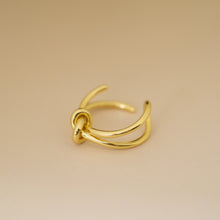 Load image into Gallery viewer, Simply Chic Love Knot Open Ring
